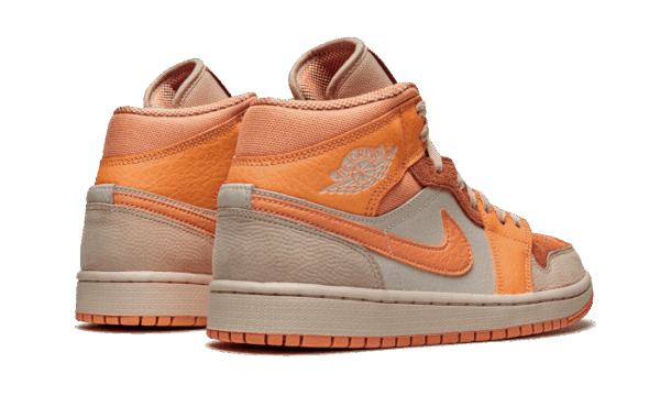 Air Jordan 1 Mid Apricot Orange - Image 3