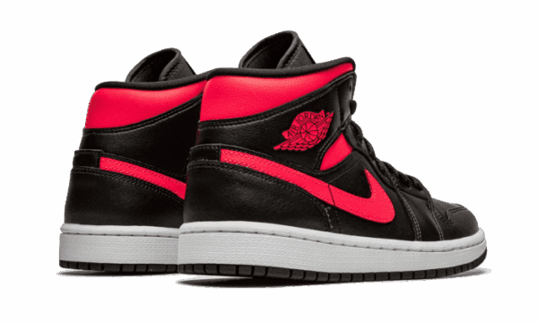 Air Jordan 1 Mid Black Siren Red – Image 3