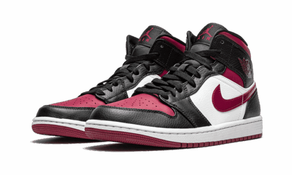 Air Jordan 1 Mid Bred Toe – Image 2