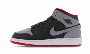 Air Jordan 1 Mid Cement Grey Red