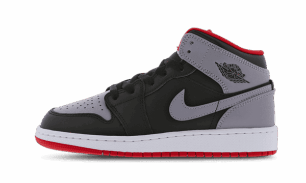 Air Jordan 1 Mid Cement Grigio Rosso
