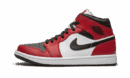 Air Jordan 1 Mid Chicago Black Toe