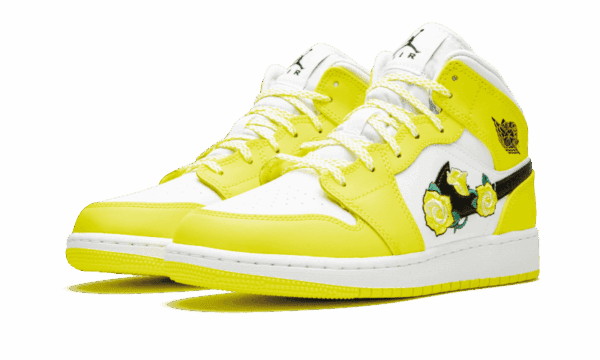 Air Jordan 1 Mid Dynamic Yellow – Image 2