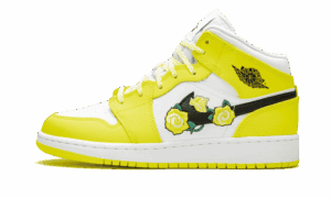 Air Jordan 1 Mid Dynamic Gelb
