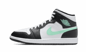 Air Jordan 1 Mittelgrün glühend 