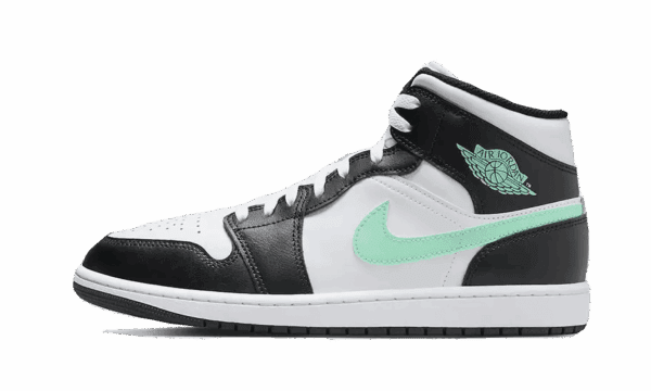 Air Jordan 1 Mid Green Glow 