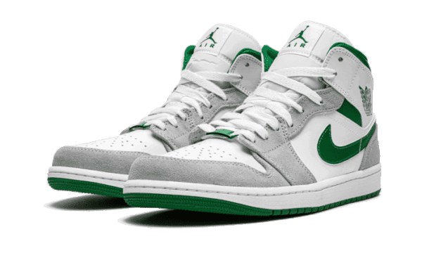 Air Jordan 1 Mid Grey Green - immagine 2
