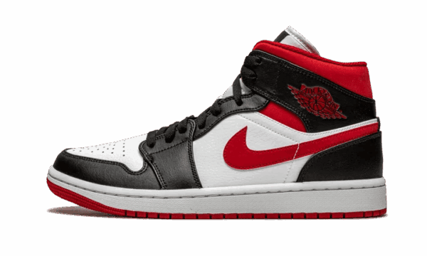 Air Jordan 1 Mid Gym Red Nero Bianco