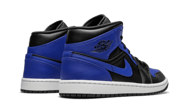 Air Jordan 1 Mid Hyper Royal Tumbled Leather - immagine 3