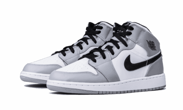 Air Jordan 1 Mid Light Smoke Grey - Imagen 2