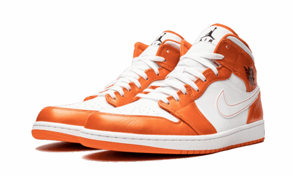 Air Jordan 1 Mid Metallic Orange – Image 2