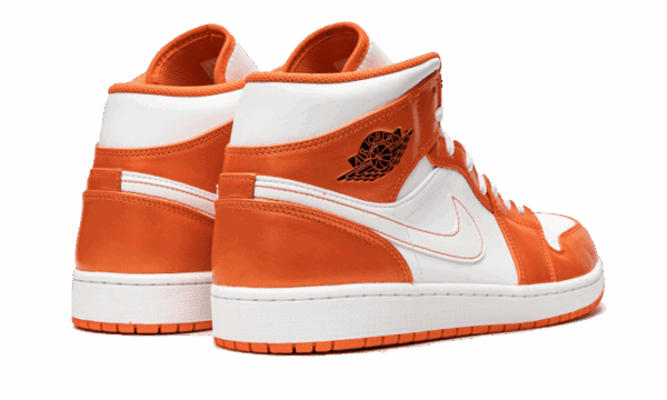 Air Jordan 1 Mid Metallic Orange – Image 3