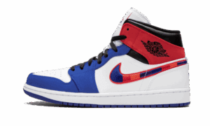 Air Jordan 1 Mid Multicolor Swoosh