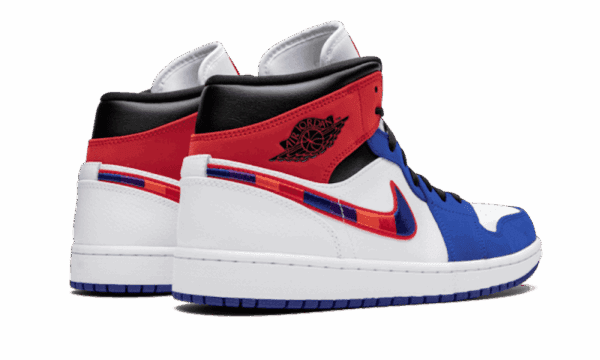 Air Jordan 1 Mid Multicolor Swoosh - Imagen 3