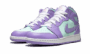 Air Jordan 1 Aqua púrpura medio
