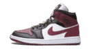Air Jordan 1 Mid SE Black Dark Beetroot