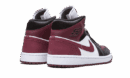 Air Jordan 1 Mid SE Black Dark Beetroot