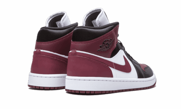 Air Jordan 1 Mid SE Black Dark Beetroot - Image 5