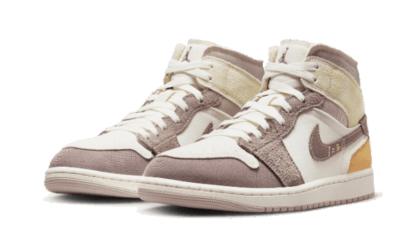 Air Jordan 1 Mid SE Craft Sail Taupe Haze - Imagen 2