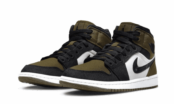 Air Jordan 1 Mid SE Light Olive - Imagen 2