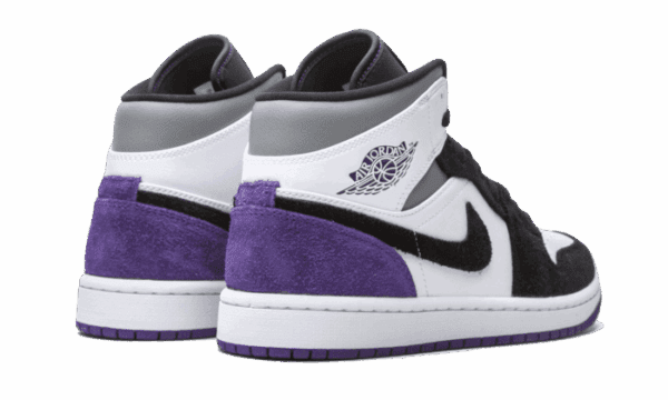 Air Jordan 1 Mid SE Varsity Purple – Image 3