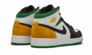 Air Jordan 1 Mid SE Bianco Laser Arancione Verde Fortunato