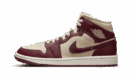 Air Jordan 1 Mid Split Beach Ciliegio Rosso