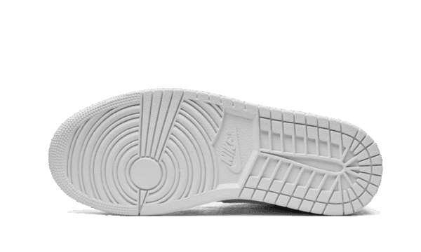 Air Jordan 1 Mid Triple White (2022) – Image 4
