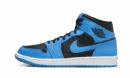 Air Jordan 1 Mid University Blue Black