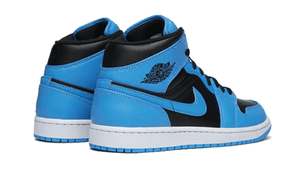 Air Jordan 1 Mid University Blue Black – Image 3