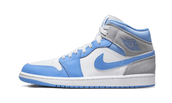 Air Jordan 1 Mid University Blue Grey