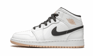 Air Jordan 1 Bianco medio Arancione artico