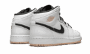 Air Jordan 1 Mid White Arctic Orange