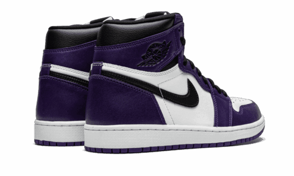 Air Jordan 1 Retro High OG Court Purple White – Image 3