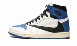 Air Jordan 1 Retro High OG SP Travis Scott Fragment Military Blue