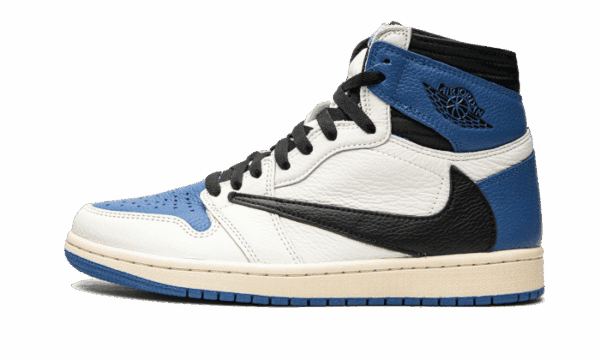 Air Jordan 1 Retro High OG SP Travis Scott Fragment Military Blue