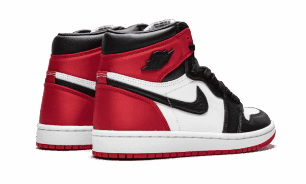 Air Jordan 1 Retro High Satin Black Toe – Image 3