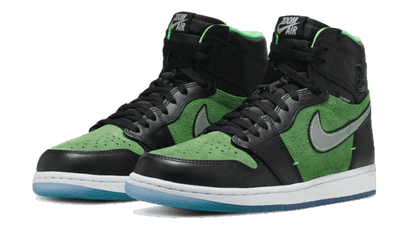Air Jordan 1 Retro High Zoom Black Green – Image 2