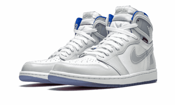 Air Jordan 1 Retro High Zoom White Racer Blue - immagine 2