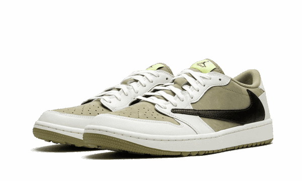Air Jordan 1 Retro Low Golf Travis Scott Neutral Olive - Image 2