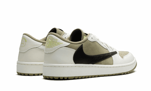 Air Jordan 1 Retro Low Golf Travis Scott Neutral Olive - Image 3