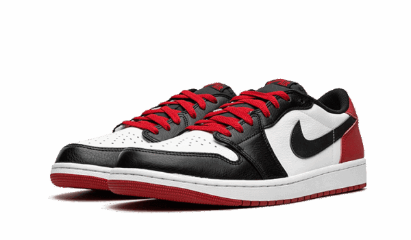 Air Jordan 1 Retro Low OG Black Toe - Image 2