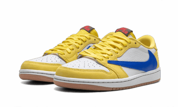 Air Jordan 1 Retro Low OG SP Travis Scott Canary - immagine 2