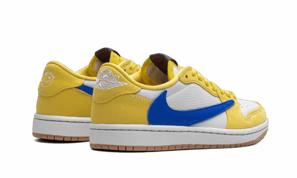 Air Jordan 1 Retro Low OG SP Travis Scott Canary - immagine 3