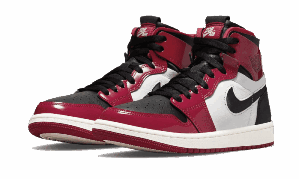 Air Jordan 1 High Zoom CMFT Patent Red - Image 2