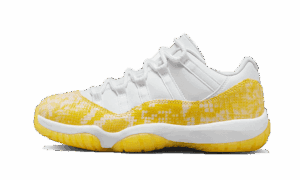 Air Jordan 11 Retro Low Yellow Snakeskin