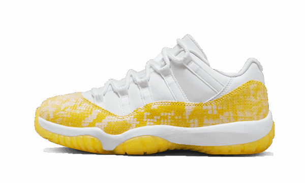 Air Jordan 11 Retro Low Yellow Snakeskin