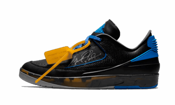 Air Jordan 2 Retro Low SP Off-White Black Blue