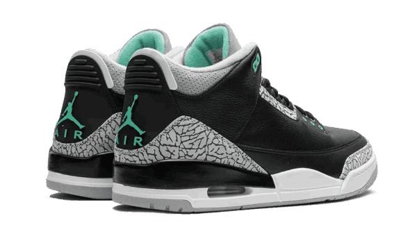 Air Jordan 3 Retro Green Glow - immagine 3