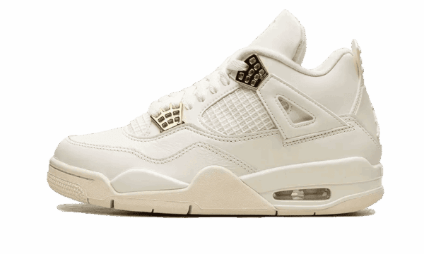 Air Jordan 4 Sail Metallic Gold